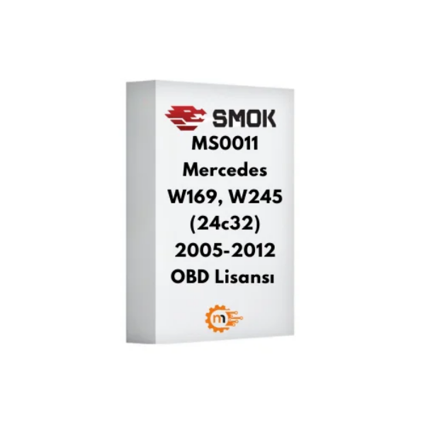 MS0011 Mercedes W169, W245 (24C32) 2005-2012 EZS Blokajlı OBD Lisansı resmi