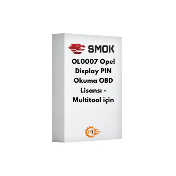 Ol0007 Display Read Pın Opel Obd For Multitool resmi