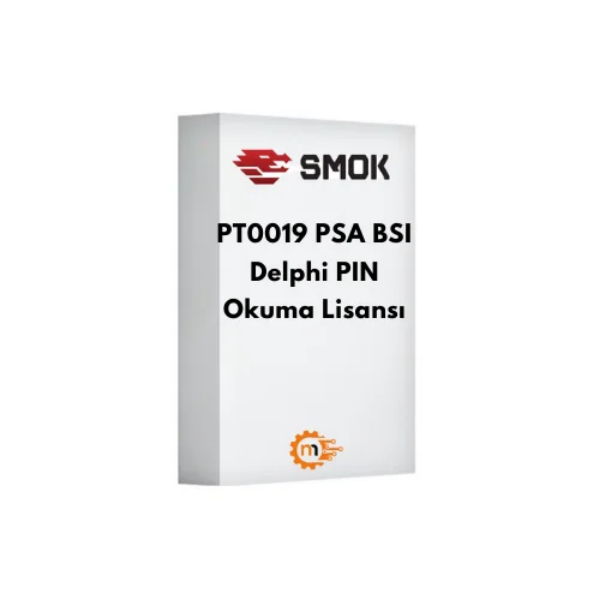 PT0019 PSA BSI Delphi PIN Okuma Lisansı (2016 ve Sonrası) resmi