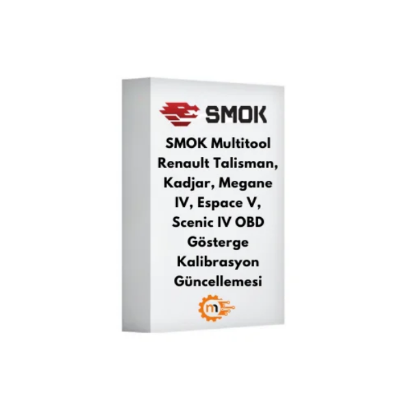 Smok Multitool Yeni Talisman Kadjar Megane4 Espace5 Scenic4 Km Obd Rt0021 Gösterge Kalibrasyon Güncellemesi resmi