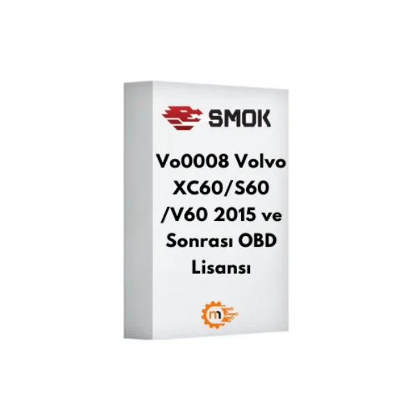 Vo0008 Volvo XC60/S60/V60 2015 ve Sonrası OBD Lisansı resmi