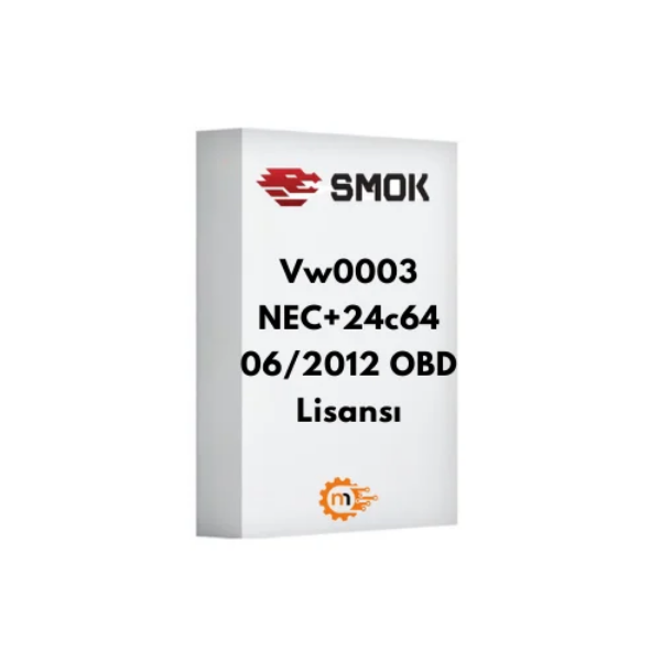 Vw0003 NEC+24c64 06/2012 OBD Lisansı resmi