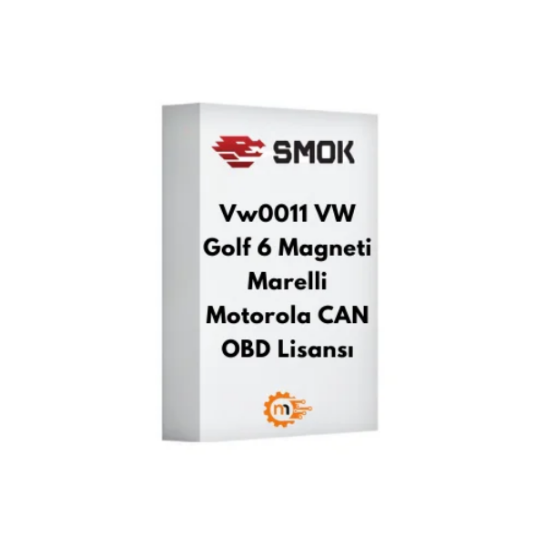 Vw0011 VW Golf 6 Magneti Marelli Motorola CAN OBD Lisansı resmi