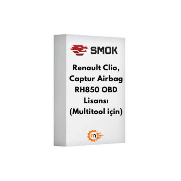 AB0018 Renault Clio, Captur Airbag RH850 OBD Lisansı (Multitool için) resmi